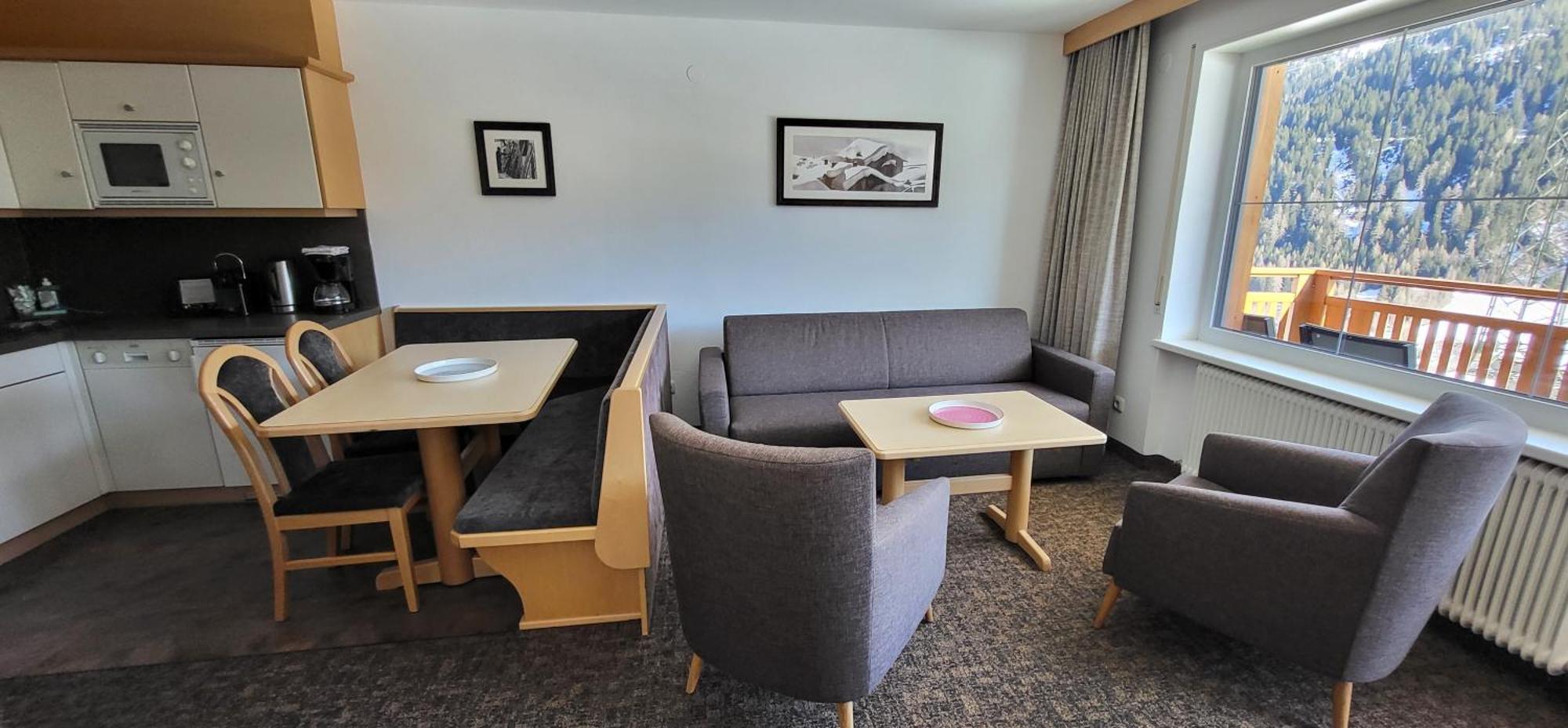 Appartements Tschol Martin Sankt Anton am Arlberg Oda fotoğraf